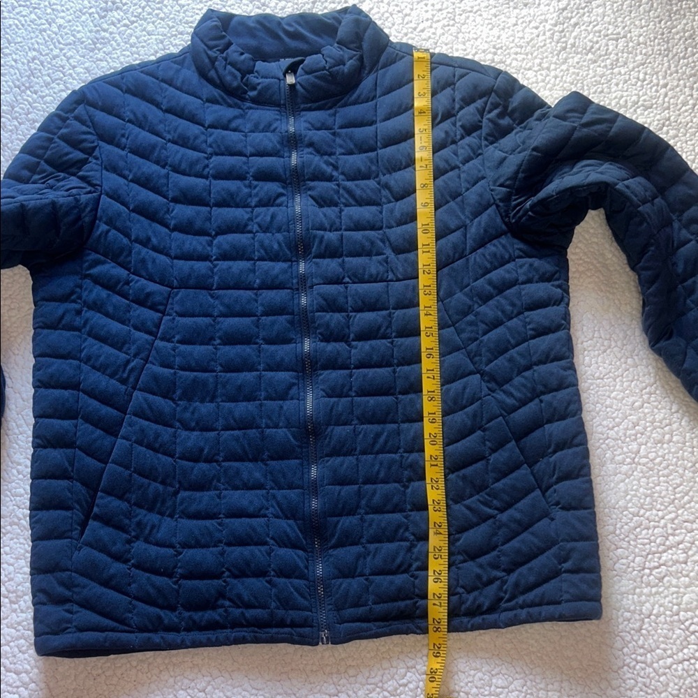 Ben Sherman Navy Quilted Puffer Jacket - Picture 5 of 9